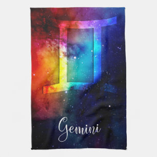 Paño De Cocina Zodiac : Espacio arcoiris Gemini