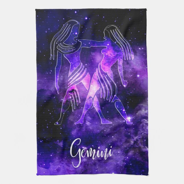 Paño De Cocina Zodiac : Gemini (Vertical)