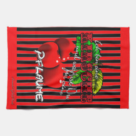 Paño De Cocina Zuckersüße rote Kirschen mit lustigen Spruch