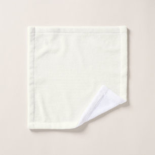 Paño de lavado blanco lechoso para el cuidado de l