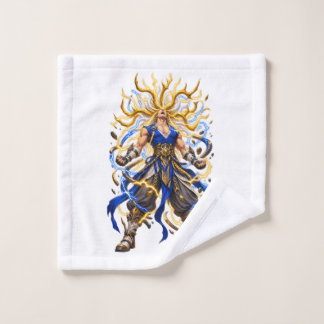Paño de lavado de fantasía del guerrero celestial 