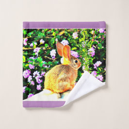 Paño del lavado del conejito de pascua