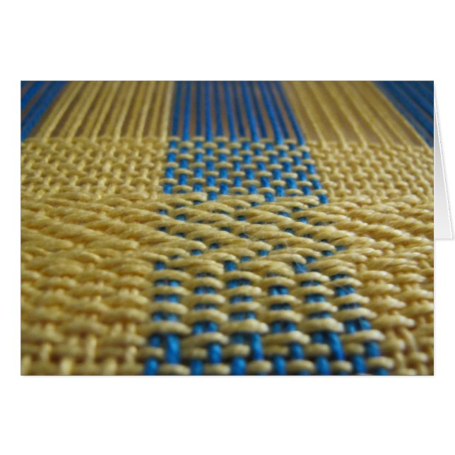 Paño en el telar (Anverso (Horizontal))