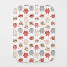 Cozy Pajamas Boho Babyshower Pattern