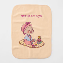 Paño Para Bebés Cute Baby Motif