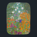 Paño Para Bebés Gustav Klimt Flor Jardín Naturaleza<br><div class="desc">Un bonito cuadro del jardín,  un cuadro clásico de Gustav Klimt,  llamado Cottage Garden,  o Bauergarten,  1907,  que se encuentra cerca de un jardín de flores,  un cuadro de flores de colores.</div>