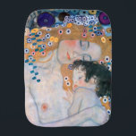 Paño Para Bebés Gustav Klimt - Madre e hijo<br><div class="desc">Madre e hijo (detalle de las tres edades de la mujer) - Gustav Klimt,  Oil on Canvas,  1905</div>