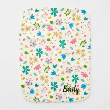 Ropa Floral personalizada para el bebé