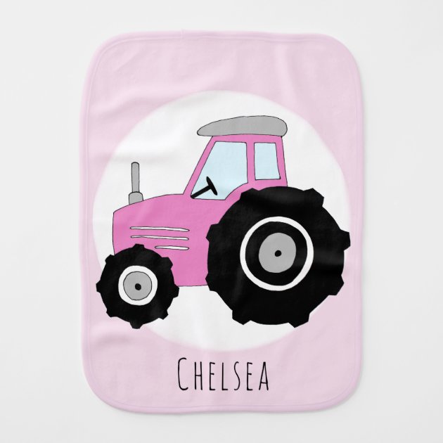 Tractor 2025 rosa niña