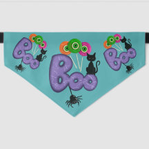 pañoleta con tema de Halloween