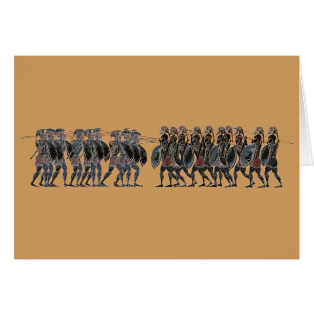 Panoplia - batalla del hoplita del griego clásico (Anverso (Horizontal))