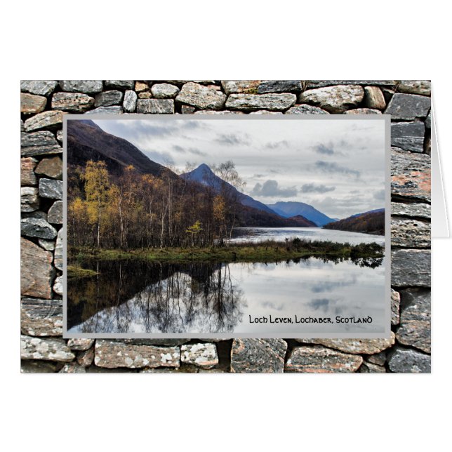 Panorama de Glencoe y Loch Leven Escocia (Anverso (Horizontal))