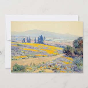 Panorama de primavera de California Elmer Wachte