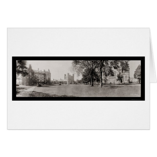 Panorama de Princeton Photo 1909 (Anverso (Horizontal))