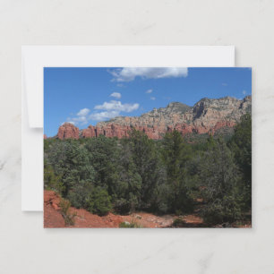 Panorama de rocas rojas en Sedona Arizona