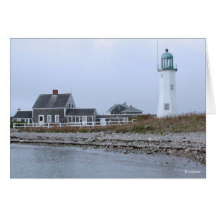 Panorama de Scituate--tarjeta en blanco