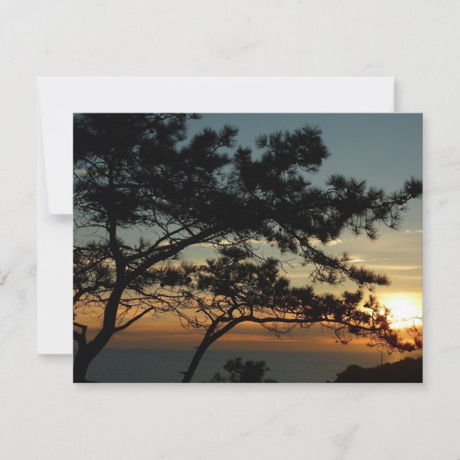 Panorama de Torrey Pine Sunset (Anverso)