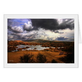 Panorama del banco - lago Watson