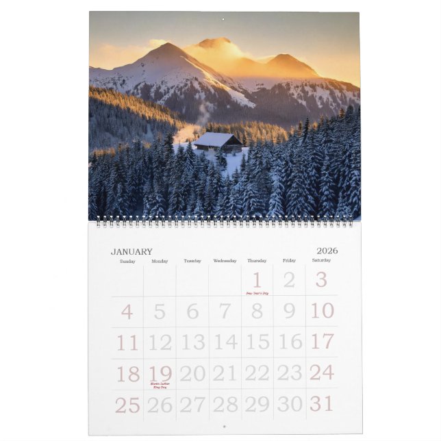 Panorama del Calendario 2025 (Jan 2026)