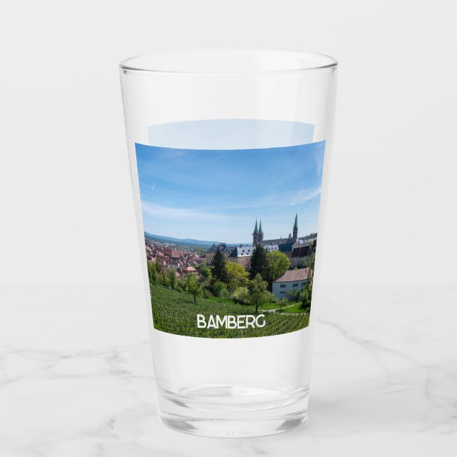Panorama del casco antiguo de Bamberg, Alemania (Anverso)