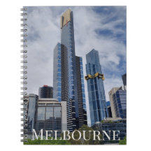 Panorama del horizonte de Melbourne — Cuaderno de 