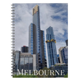 Panorama del horizonte de Melbourne — Cuaderno de