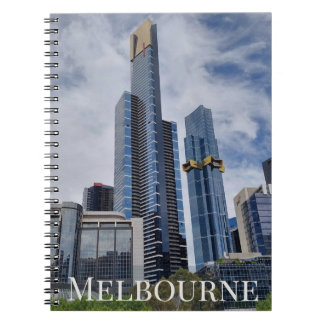 Panorama del horizonte de Melbourne — Cuaderno de 