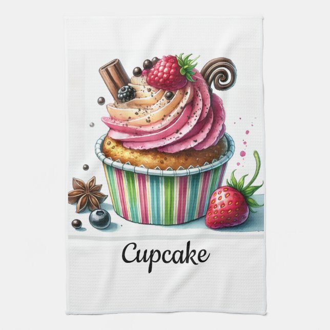 Paños de Cocina Cupcake (Vertical)
