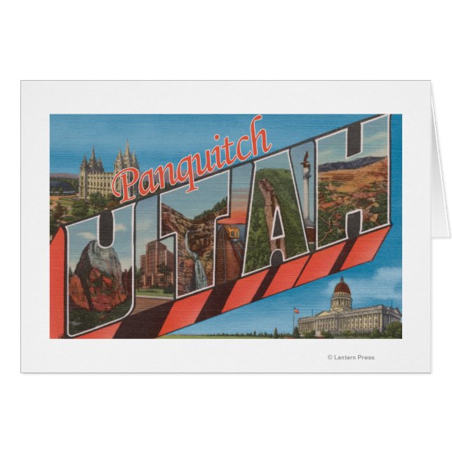 Panquitch, Utah - Escenas de letras grandes (Anverso (Horizontal))