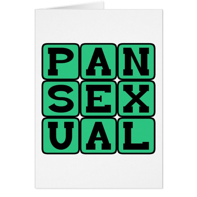 Pansexual, omnisexual (Frente)