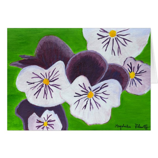Pansies (Anverso (Horizontal))