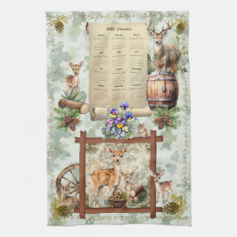 Pansies De La Toalla Del Calendario 2025 De Las Pi