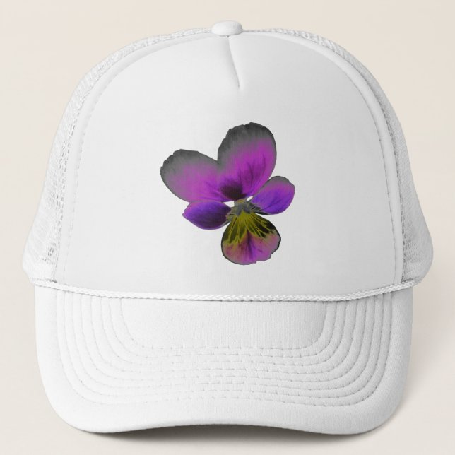 Pansy Wild Dark Purple Gorra (Anverso)