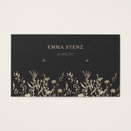 Pantalla Beige Gold Earthy Floral Earls Hoops