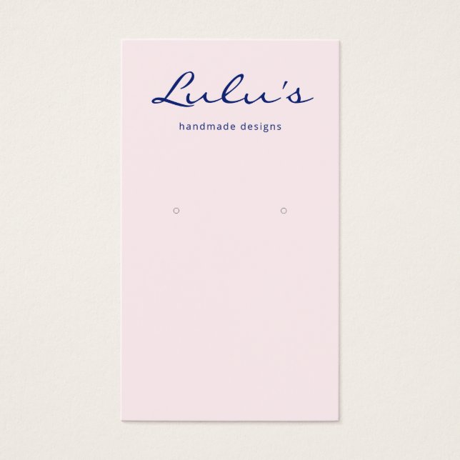 Pantalla Cute Rosa Joyería Earl (Frente)