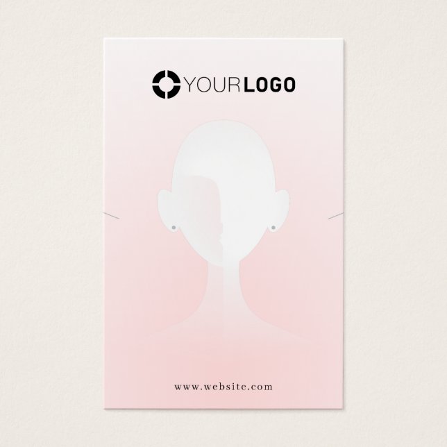 Pantalla de anclaje con logotipo de personalizado  (Anverso)