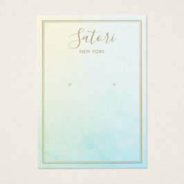 Pantalla de anclaje de firma Aqua Blue Ombre