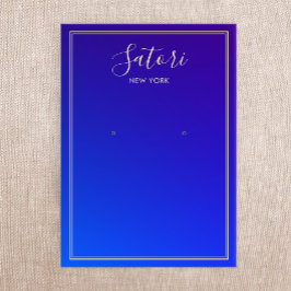 Pantalla de anclaje real azul naranja