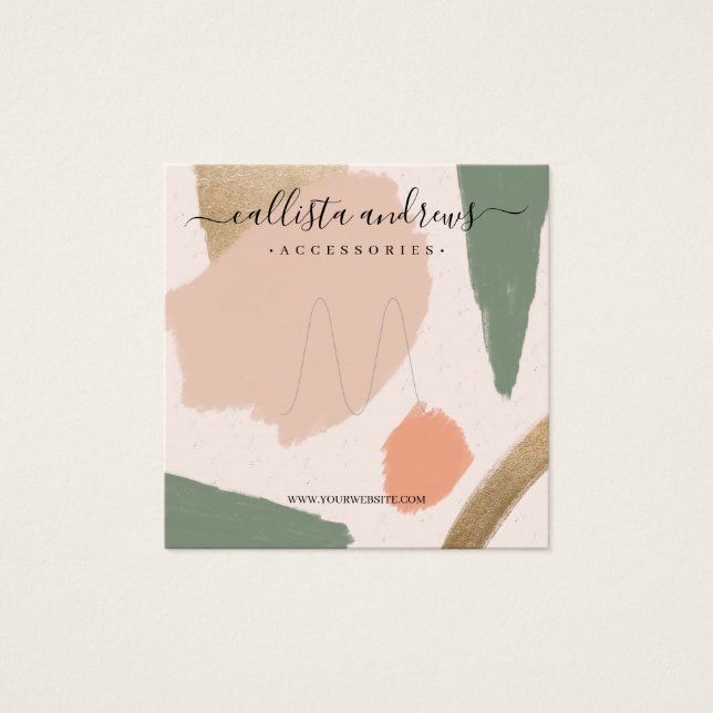 Pantalla de anillo de arte dorado de tonos de la T (Anverso)