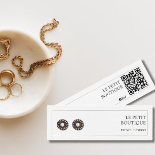 Pantalla de aprendizaje de código QR para joyas mo