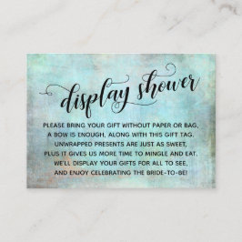 Pantalla de Aqua con problemas sin tarjeta de duch