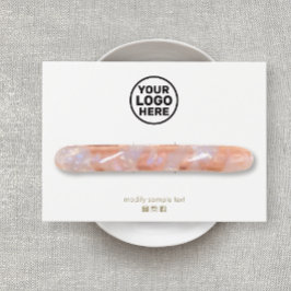 Pantalla de Barrette con logotipo de Personalizar 