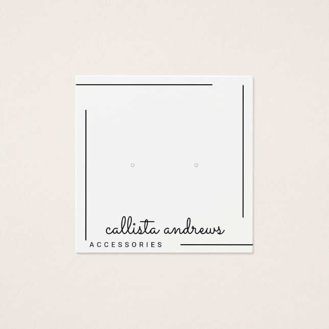 Pantalla de cabeceras de guiones simples en blanco (Anverso)