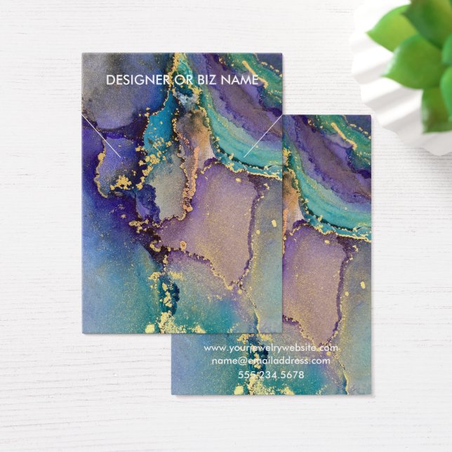 Pantalla de collar de arte líquido multicolor (Escritorio)