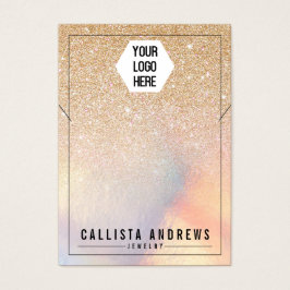 Pantalla de collar de logotipo irlandés Purpurina