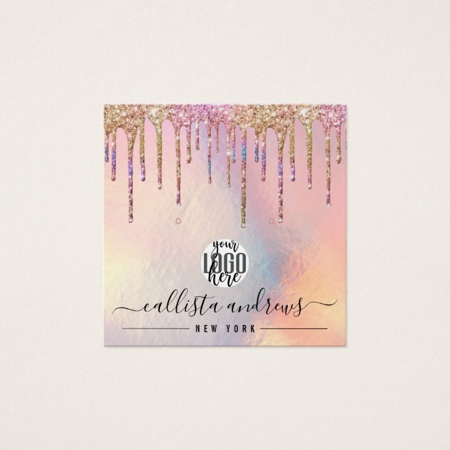 Pantalla de conexión con el logotipo Holographic P (Anverso)