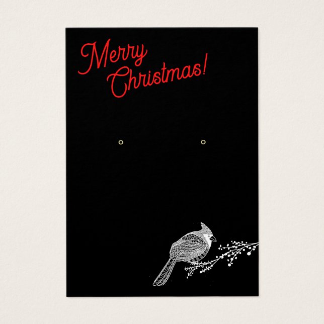 Pantalla de conexión de cardenales de navidades (Frente)