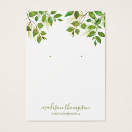 Pantalla de emparejamiento de joyas de follaje ver