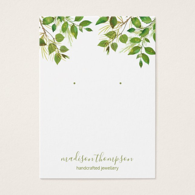 Pantalla de emparejamiento de joyas de follaje ver (Frente)