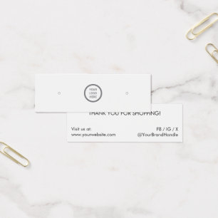 Pantalla de ganancia de joyería Minimalista con lo